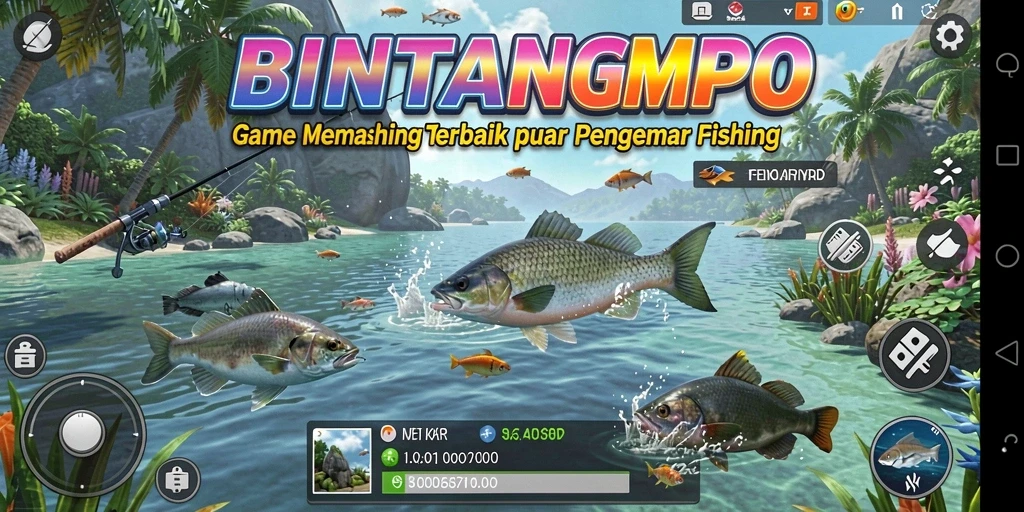 Tangkapan ikan yang menakjubkan dalam gameplay BINTANGMPO.