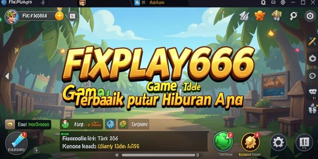 Tampilan gameplay dan interaksi seru dalam FIXPLAY666.