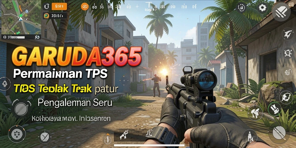 Gameplay seru GARUDA365 menampilkan aksi intens dalam TPS.