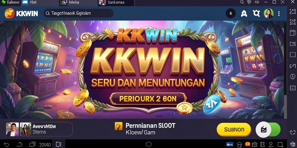 Tampilan gameplay menarik dari KKWIN dengan slot yang bervariasi.