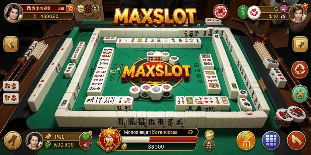 Screenshot gameplay Mahjong di MAXSLOT yang menarik dan menantang.