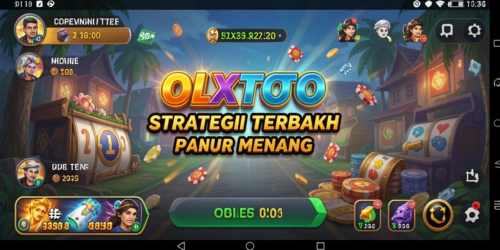Screenshot gameplay OLXTOTO menampilkan serangan strategis yang intens.