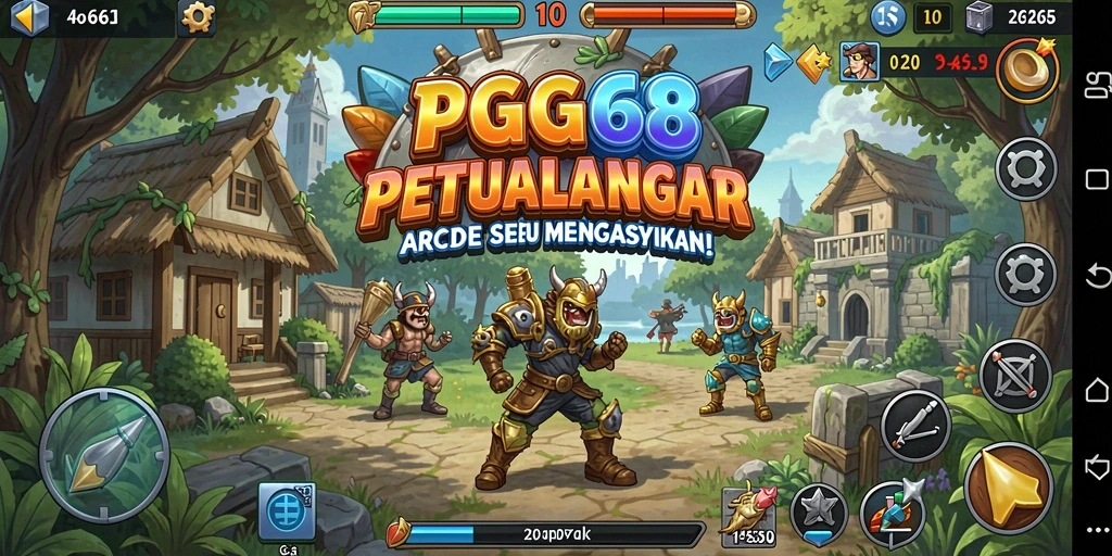 Tampilan gameplay seru PGG68 dengan grafis menawan.