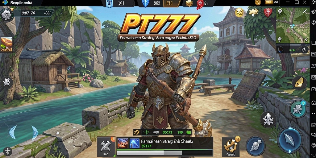 Tampilan gameplay seru dengan strategi dalam PT777.