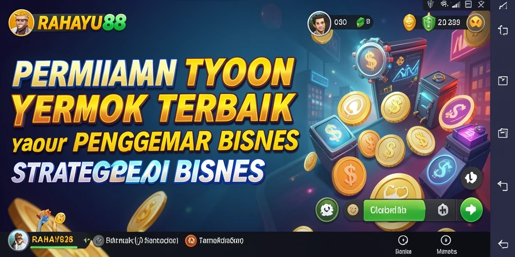 Screenshot RAHAYU88 menampilkan gameplay Tycoon yang menarik dan interaktif.